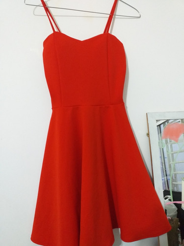 Vestido Mujer Rojo Para Celebrar Año Nuevo.esta Hermoso