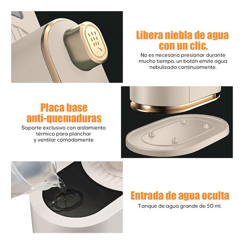 Mini Plancha De Vapor De Viaje,vaporizador Portátil,wet &