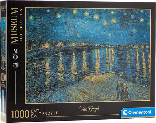 Clementoni Van Goghnoche Estrellada Sobre El Ródano Puzzle 1