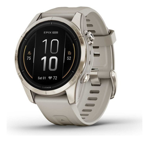 Smartwatch Garmin Epix Pro Gen 2 Zafiro 42mm Sport 1.2in caixa 42mm de  polimeros, pulseira  areia