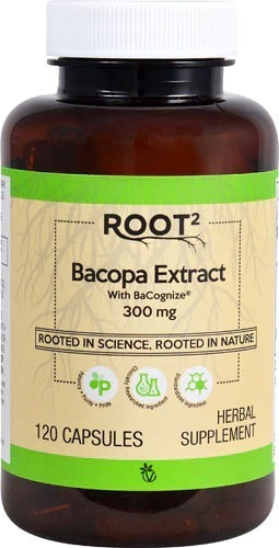 Bacopa Extract 120 Caps 300mg Triple Concentracion Y Memoria