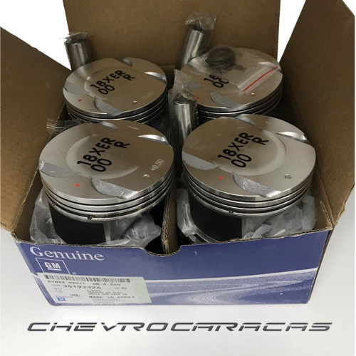 Imagen 2 de 4 de Juego De Pistones 020 Cruze 1.8l 2011-2015 Original Gm