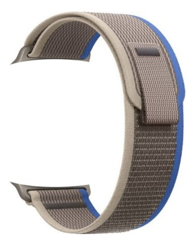 Pulseira Nyon Loop Trail Para Smartwatch W29 Pro 42 A 49mm Cor Azul/Cinza 42 ao 49mm