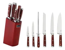 Comprar Juego De 7 Cuchillos De Alta Gama Para Cocina Marca Roccia