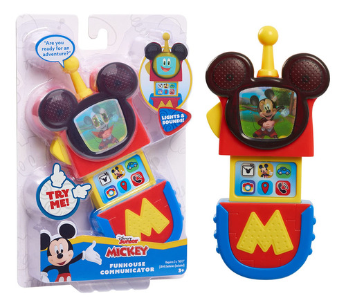 Júnior Mickey Mouse Funhouse Comunicador Con Luces .