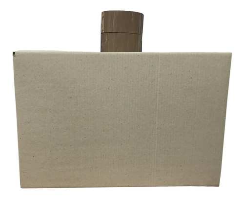 Imagen 1 de 6 de Kit Mudanza 10 Cajas 60x40x40 +2 Cintas Embalar 48x100mts