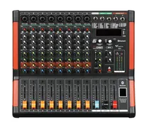Comprar Venetian 882i Consola Mixer 8 Canales Bluetooth Mp3 Usb Dsp