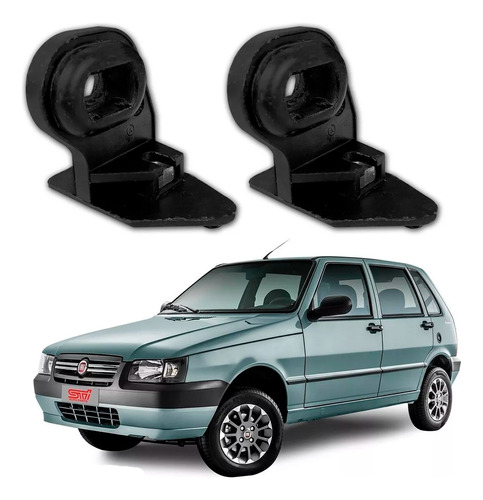 Par Suporte Do Radiador Fiat Uno 2005 Novo Original