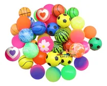 Comprar Pelotas Rebotonas 45mm 20 Pzs Saltarinas Loca Juguete Piñata