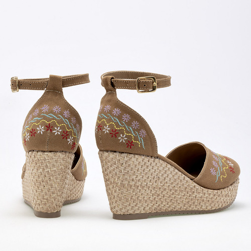 Zapatillas Mujer Mora Tierra 1125446 Camel Mt 125-458