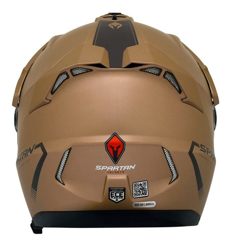 Imagen 6 de 7 de Casco Spartan Wolf Ds Solid