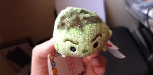 Disney Store Marvel Tsum Tsum Hulk Beanie Plush 5 Cms (Usado)