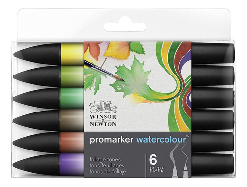 Winsor & Newton Promarker Juego De Rotuladores De Acuarela