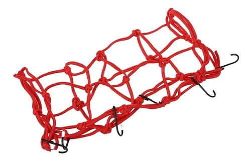 Imagen 2 de 10 de Red Pulpo Moto Casco Elastica Ganchos Metalico Reforzada