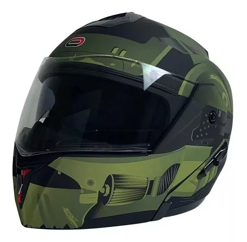 Casco Para Moto Kov Con Mascara Rock-o Certificado Dot Talla M KOV Rock-o