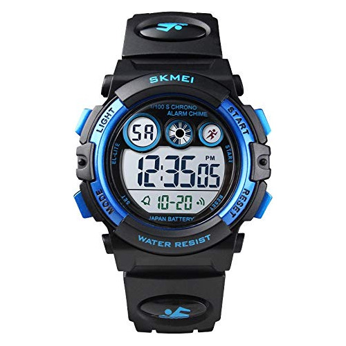 Skmei Reloj Deportivo Para Niños, Relojes Digitales Multif.