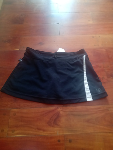 Pollera Pantalón Negro Deportivo T M