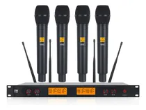 Comprar A400 Set Microfonos Uhf Profesional Inalambricos Sistema