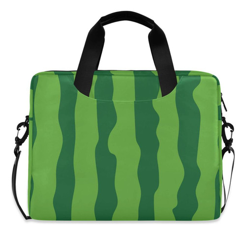 Sletend Bolsa Para Portatil Verde Sandia Fruta 15,7  Funda