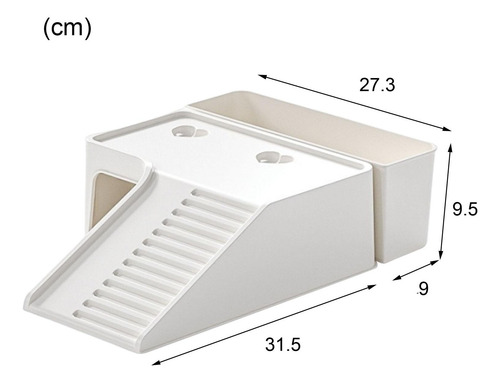 De Para Tortugas, Terraza De , Escalera Caja De Suelo Grande