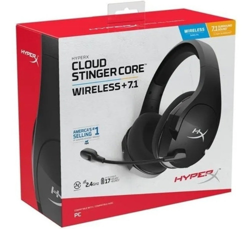 Auriculares Hyperx Cloud Stinger Core Wireless Gaming Compat