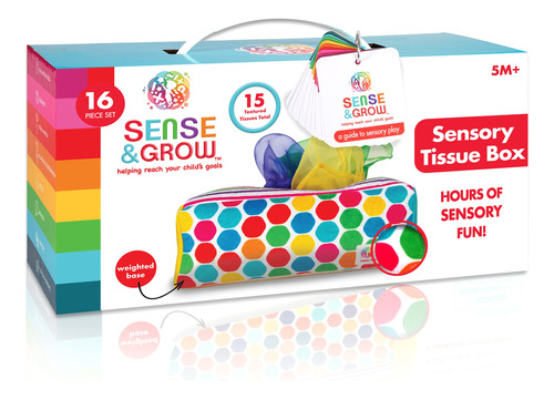 Caja De Pañuelos Sensoriales Creative Kids Baby Sense&grow A