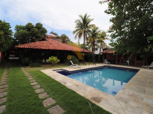 Imagem 2 de 30 de Novo Leblon - Linda Casa Com 628m² Localizada Na Melhor Rua Do Condomínio, Área De Lazer Com Piscina, Churrasqueira. - Sqa1615i - 69286056