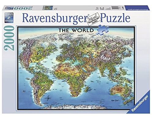 Ravensburger World Map Jigsaw Puzzle 2000piezas