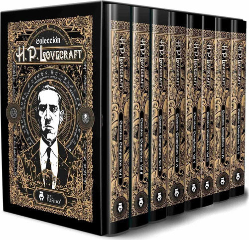 Hp Lovecraft Coleccion Cuentos Completos 5 Libros Del Fondo