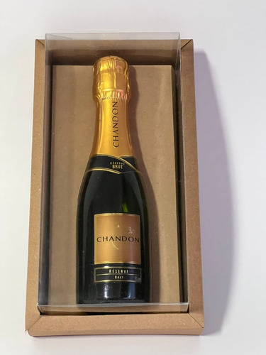 15 Caixas Para Mini Chandon Kraft