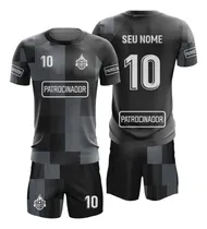 Comprar Kit 16 Uniformes Camisa Calção Futebol Personalizado Dry Fit