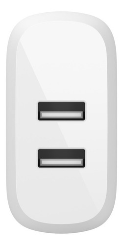 Imagen 3 de 5 de Belkin Cargador De Pared 24w 2usb-a + Cable Lightning Mfi 1m