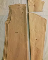 Comprar Kit Molde Jalecos Feminino + Jaleco Masculino Em Papel