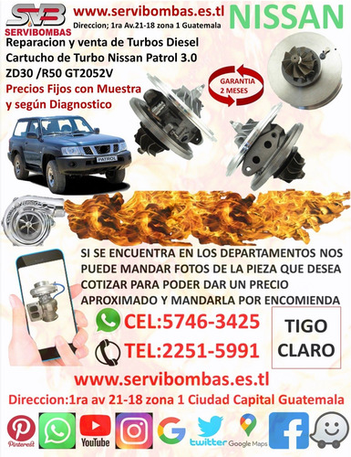Venta Turbo Nissan Navara 2.5 Yd25 / Pathfinder 2.5l Yd25