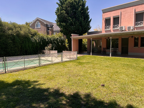 Alquiler Casa 5 Ambientes, La Alameda, Nordelta, Garantía Con Seguro De Caución