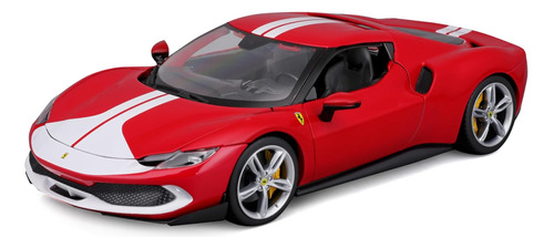 Maisto 1:18 Race & Play Ferrari 296 Gtb Assetto Fiorano Rojo
