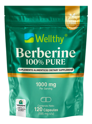 Wellthy Berberine Puro 120caps