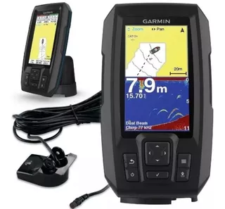 Garmin Striker Plus 4 C/ Transducer Gps Sonar Pesca Original
