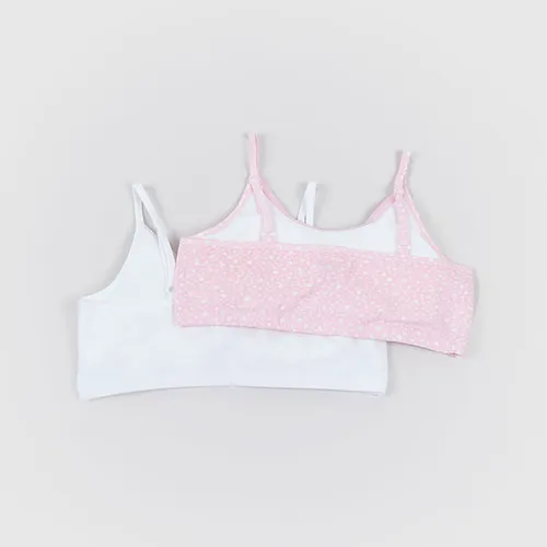 Peto Algodón Niña Bipack Rosado - Corona