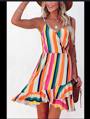 Vestido Multicolor Primavera -verano 