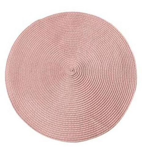 Lugar Americano De Plastico Fresno Espiral Rosa 38cm