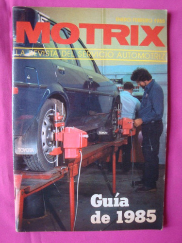 Revista Motrix Vol 44 Nº 2 1985 - Guia Del 1985