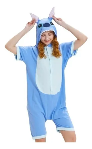 Pijama de Stitch para Niños - Disfraz Kigurumi de Disney para