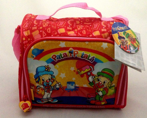Imagem 1 de 6 de Lancheira Escolar Térmica Palhaços Patati E Patata Original
