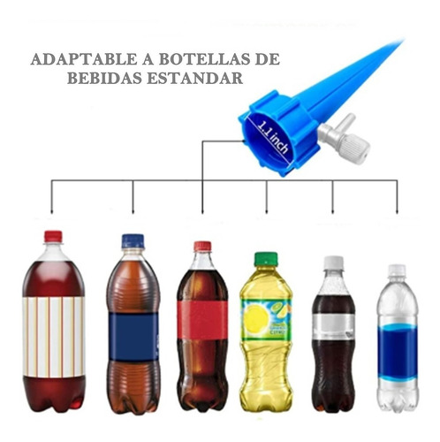 Imagen 6 de 7 de 10 Unid Estacas Riego Por Goteo