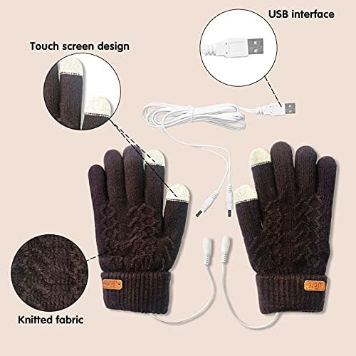 Guantes Con Calefacción Usb Para Mujer Y Hombre, Para Pantal
