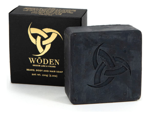 Woden Fenrir (aroma Picante Y Amaderado) Barra De Jabn De Ch