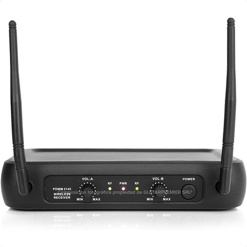 Imagen 5 de 9 de Par Microfonos Inalambricos Profesionales Vhf Gtia Oficial