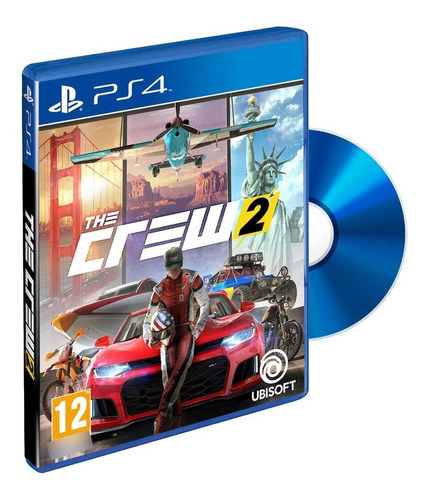 Juego Ps4 The Crew 2 Fisico Nuevo Sellado