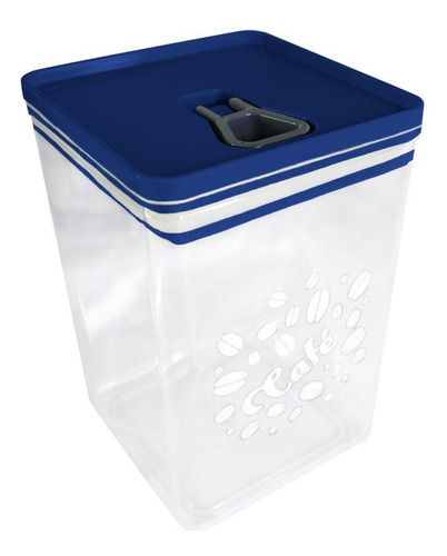 Kit Café Super Prático Com 6 Peças Azul